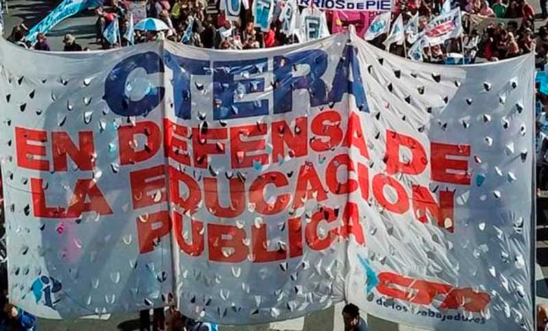 La paritaria nacional docente sigue vigente a pesar del intento del Gobierno nacional de eliminarla