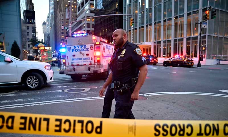 Nueva York: un tiroteo masivo deja al menos cuatro muertos en un edificio en Manhattan