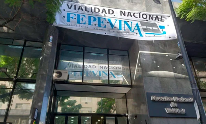 Trabajadores de Vialidad Nacional denuncian que el Gobierno quiere “desmantelar el organismo”