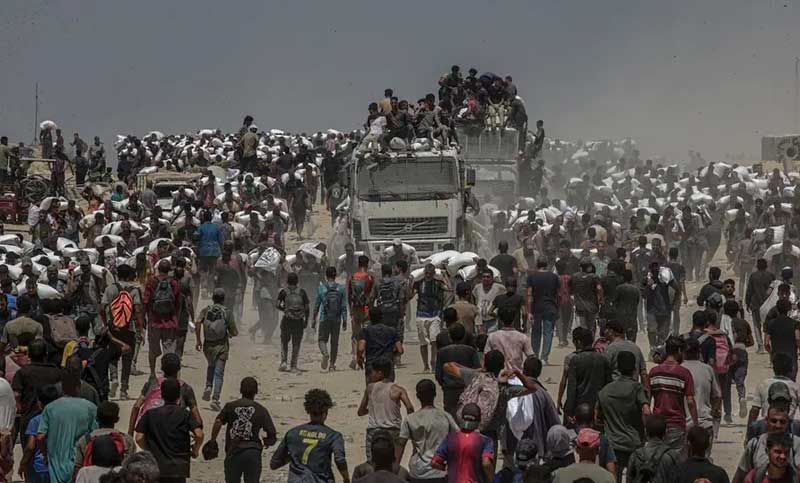 Hambruna en Gaza: los palestinos denuncian que la ayuda humanitaria no llega a la población