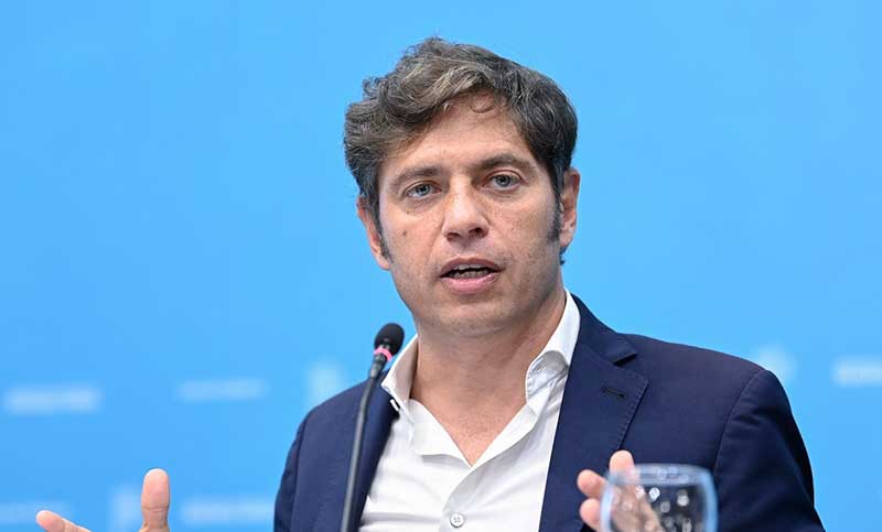 Kicillof: «En los últimos días se le aplicó un correctivo democrático a Milei»