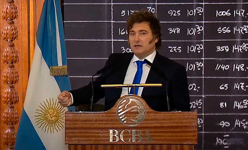 Milei: «Vamos a vetar lo que aprobó el Senado, y si lo voltean vamos a judicializar»