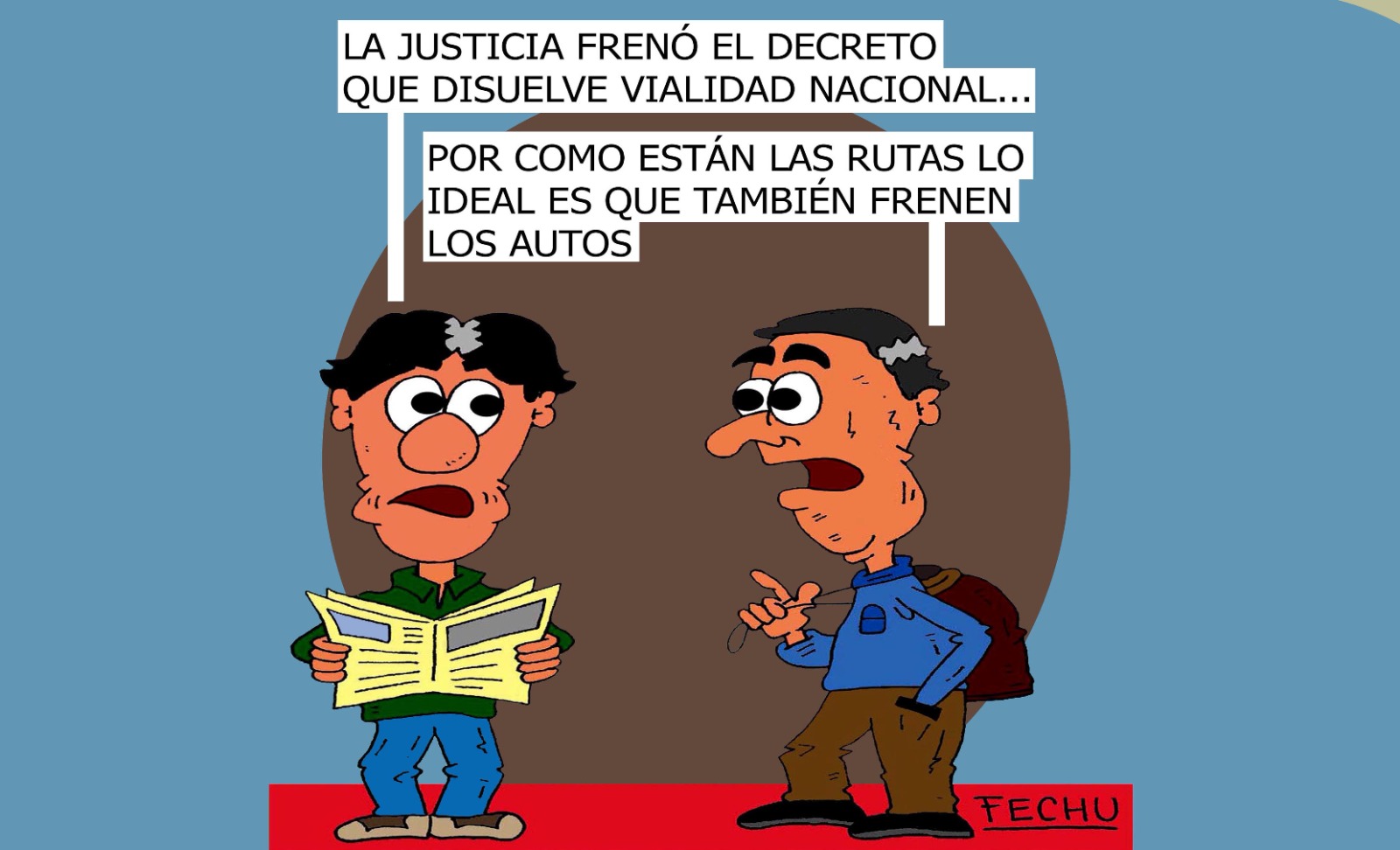 Debacle en las rutas