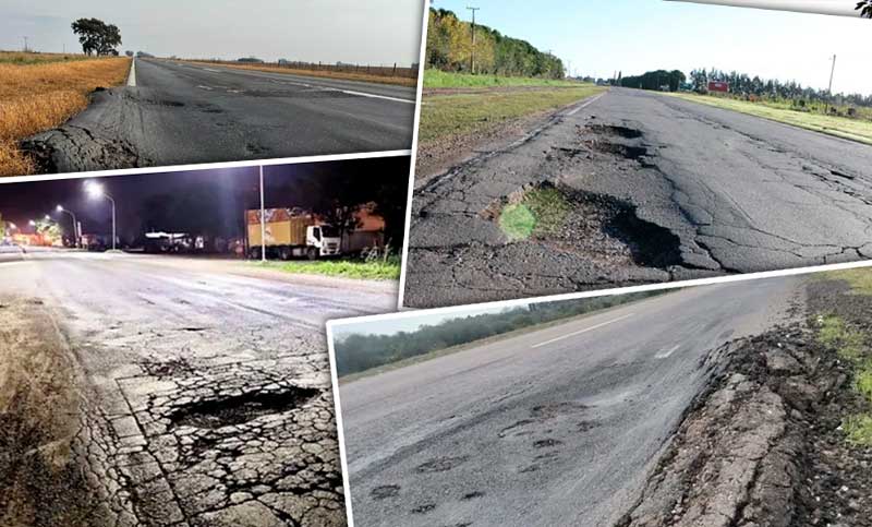 Piden que se declare la emergencia vial en las rutas nacionales: “Que se las mantenga con los fondos que se comió Caputo”