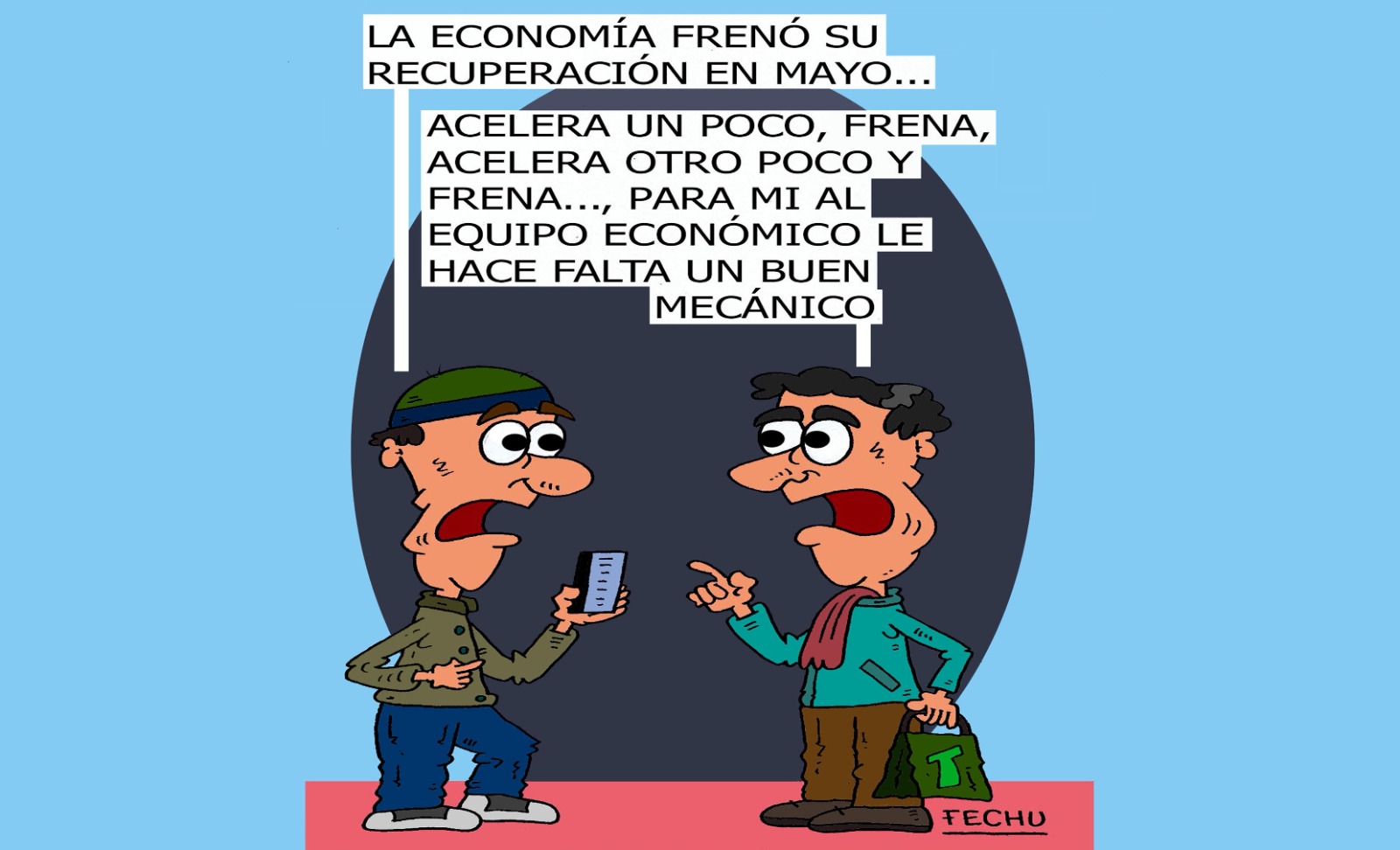 ¡Un mecánico de la economía por aquí, por favor!