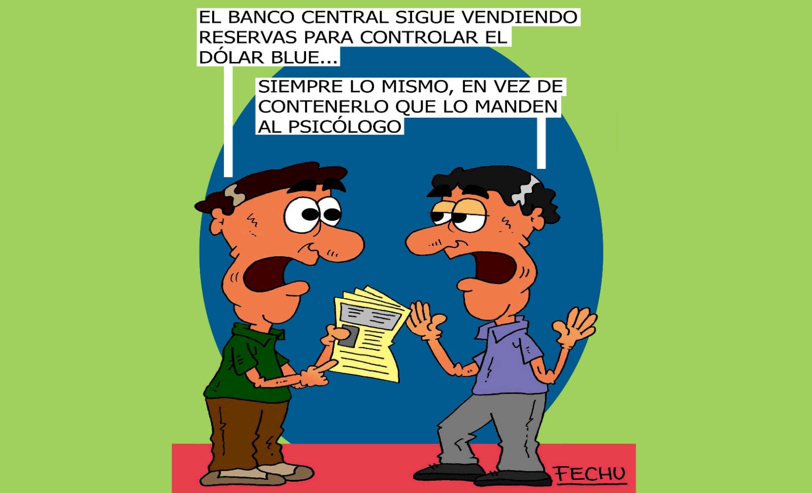 ¡Un psicólogo por aquí, por favor!