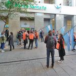 Está suspendida la atención al público en el Nuevo Banco de Santa Fe desde las 10 de este jueves por despidos