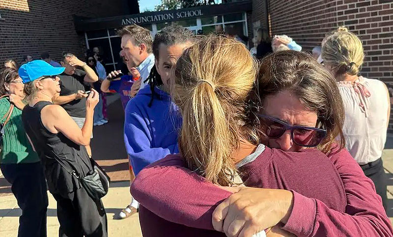 Tiroteo en un escuela de Estados Unidos dejó a dos niños muertos y 17 heridos