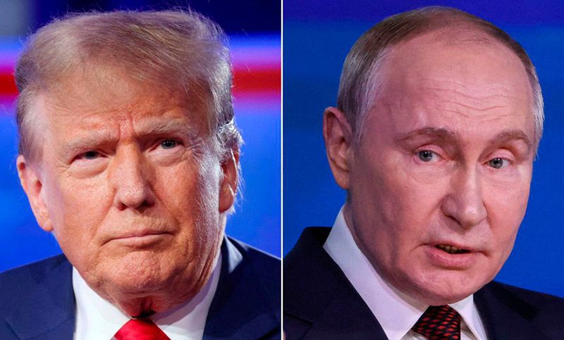 Trump confirmó que volvió a hablar con Putin: «Creo que la guerra va a terminar»