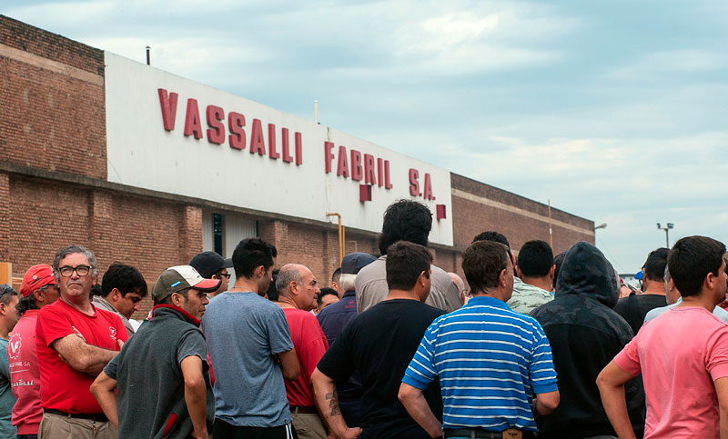 Se agrava el conflicto en la firma Vasalli por falta de pagos: los trabajadores siguen en alerta