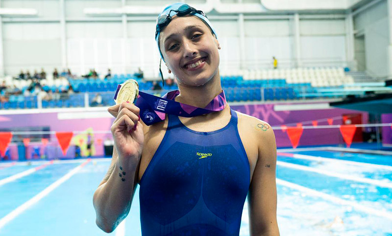 Hein ganó la primera medalla dorada en los Panamericanos Junior de Asunción