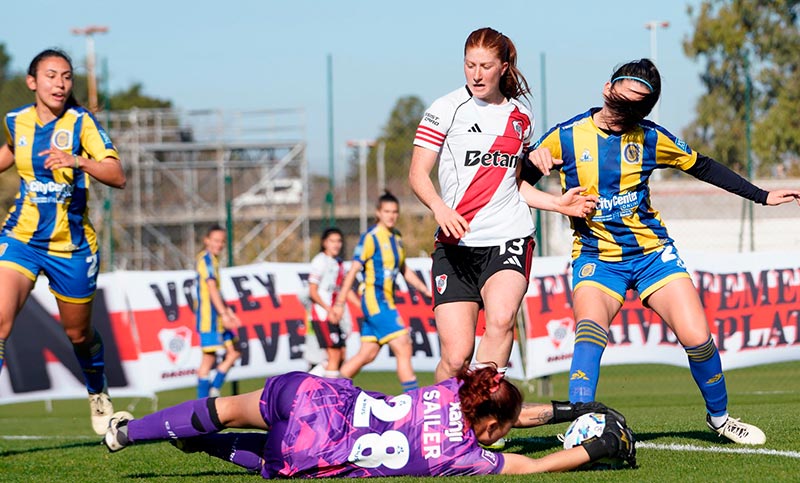 Femenino: Central se trajo un buen punto de su visita a River Plate