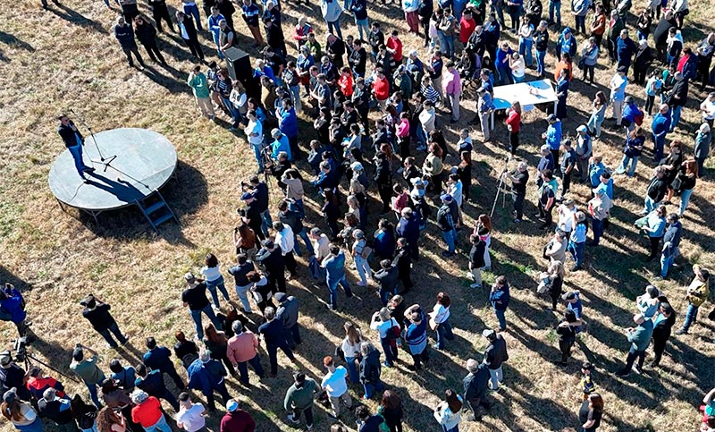 Venado Tuerto se manifestó para exigir a Nación la reparación y mantenimiento de rutas nacionales
