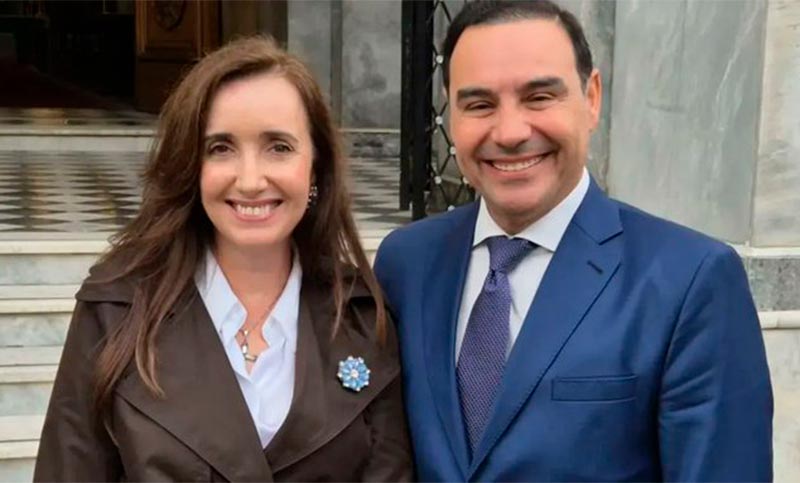En medio de la tensión con Milei, Villarruel visitó Corrientes y se reunió con Valdés