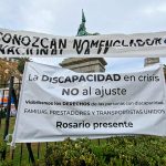 Rosario se moviliza contra el veto de Milei a la Emergencia en Discapacidad