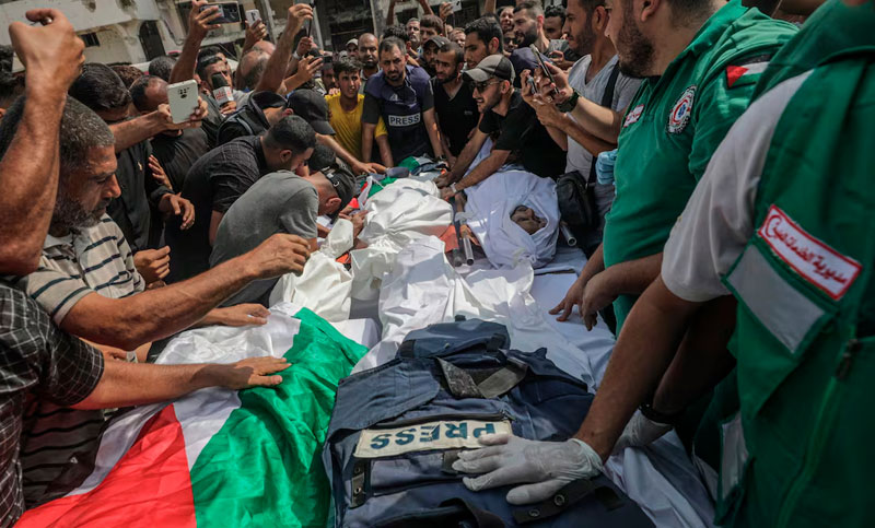 «Grave violación del derecho humanitario»: la ONU condena a Israel por el asesinato de seis periodistas en Gaza