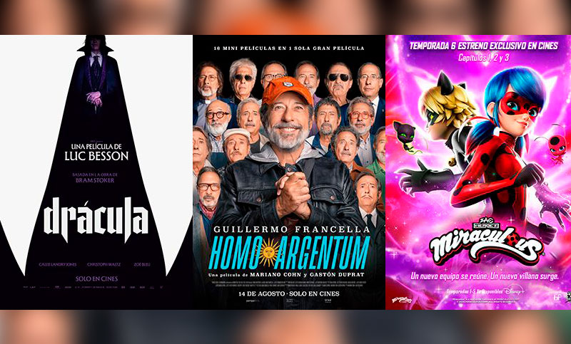 «Homo Argentum» con Guillermo Francella encabeza los estrenos de este jueves
