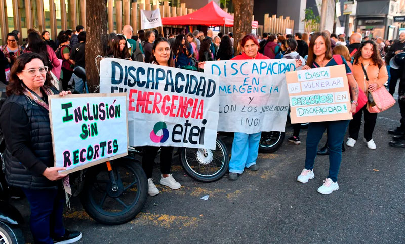 Protesta nacional: diversas agrupaciones se movilizarán contra el veto a la Ley de Emergencia en Discapacidad