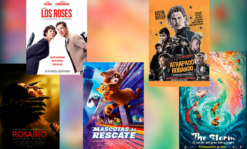 Para todos los gustos: cinco nuevas películas actualizan la cartelera local