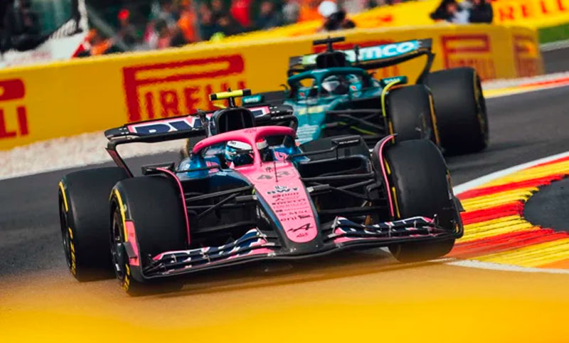 Franco Colapinto terminó 18º en la práctica libre 1 del GP de Hungría