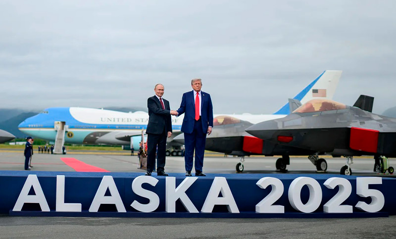 Trump y Putin se reunieron en Alaska para negociar el fin de la guerra en Ucrania