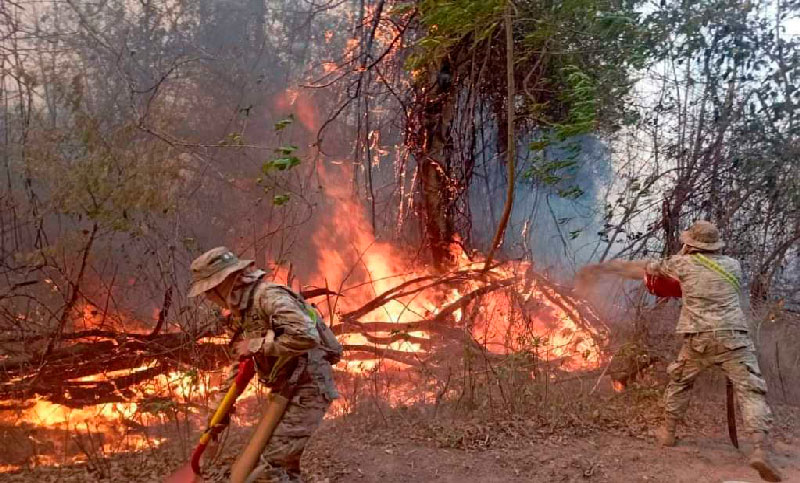 Bolivia: El Gobierno declaró “Situación de Emergencia Nacional” por los incendios forestales