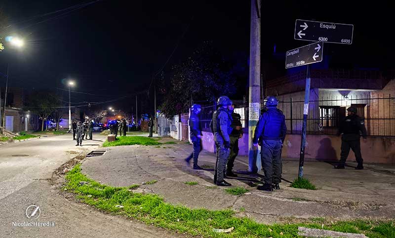 Nueva balacera en Rosario: cuatro tiros sobre una vivienda en Empalme Graneros