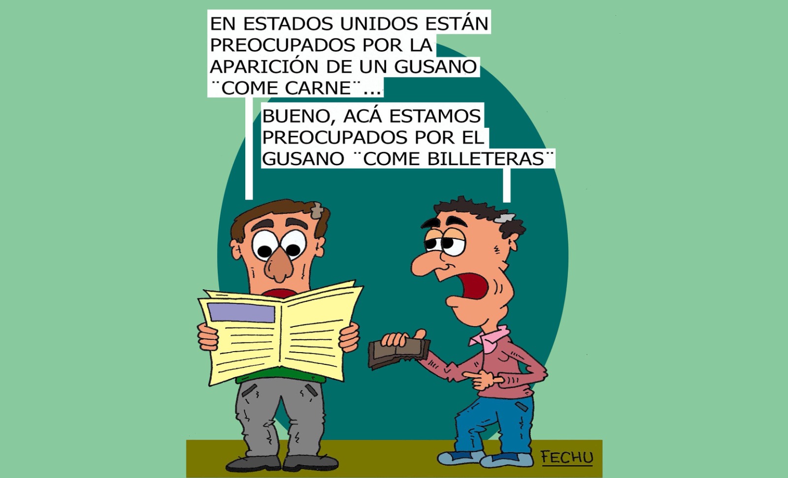 De gusanos y billeteras vacías…