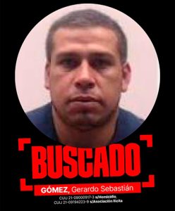 Placa difundida el Ministerio de Seguridad