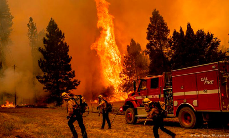 Estados Unidos: la costa oeste del país continúa azotada por los incendios forestales