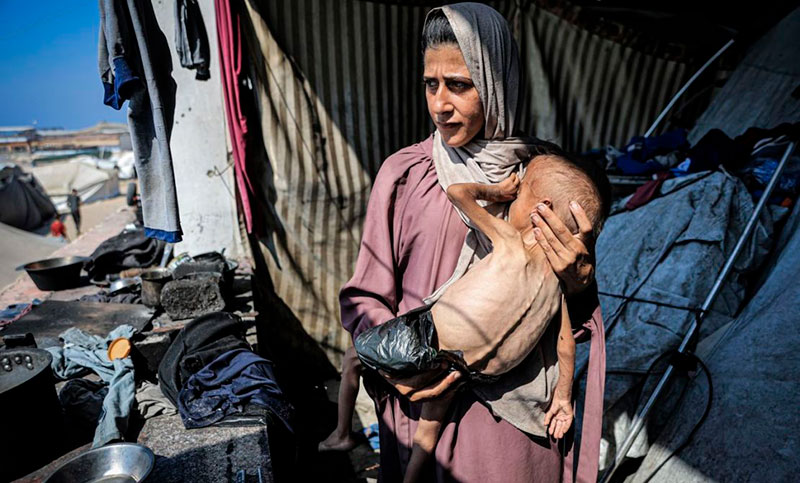 Crisis humanitaria en Gaza: la ONU reporta 227 muertes por desnutrición e Israel lo niega