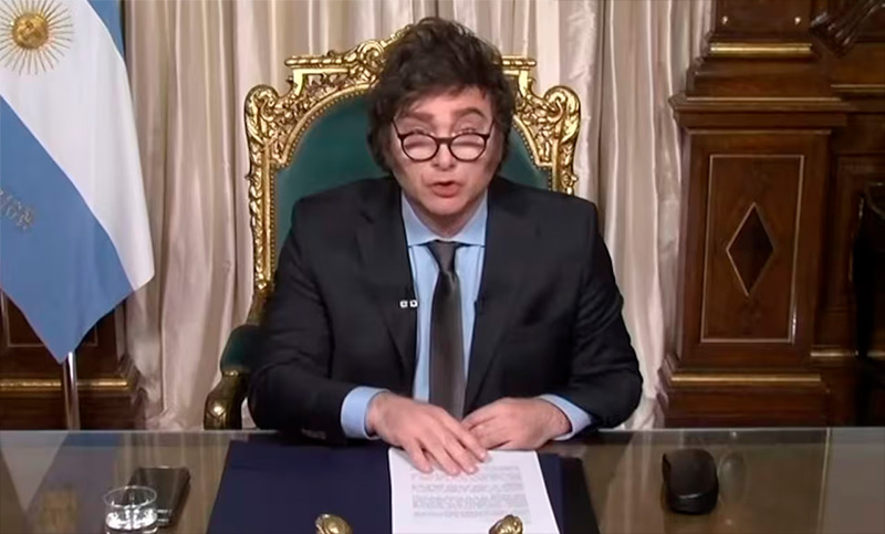 El Gobierno anunció una cadena nacional donde Javier Milei explicará el veto a las leyes que aprobó el Congreso