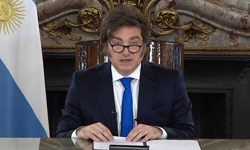 Milei justificó los vetos: “Deberíamos financiar estos gastos con emisión monetaria o con impuestos”
