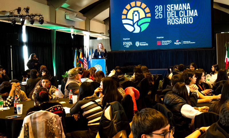 Concluyó la Semana del Clima en Rosario con la firma de una declaración de intendentes