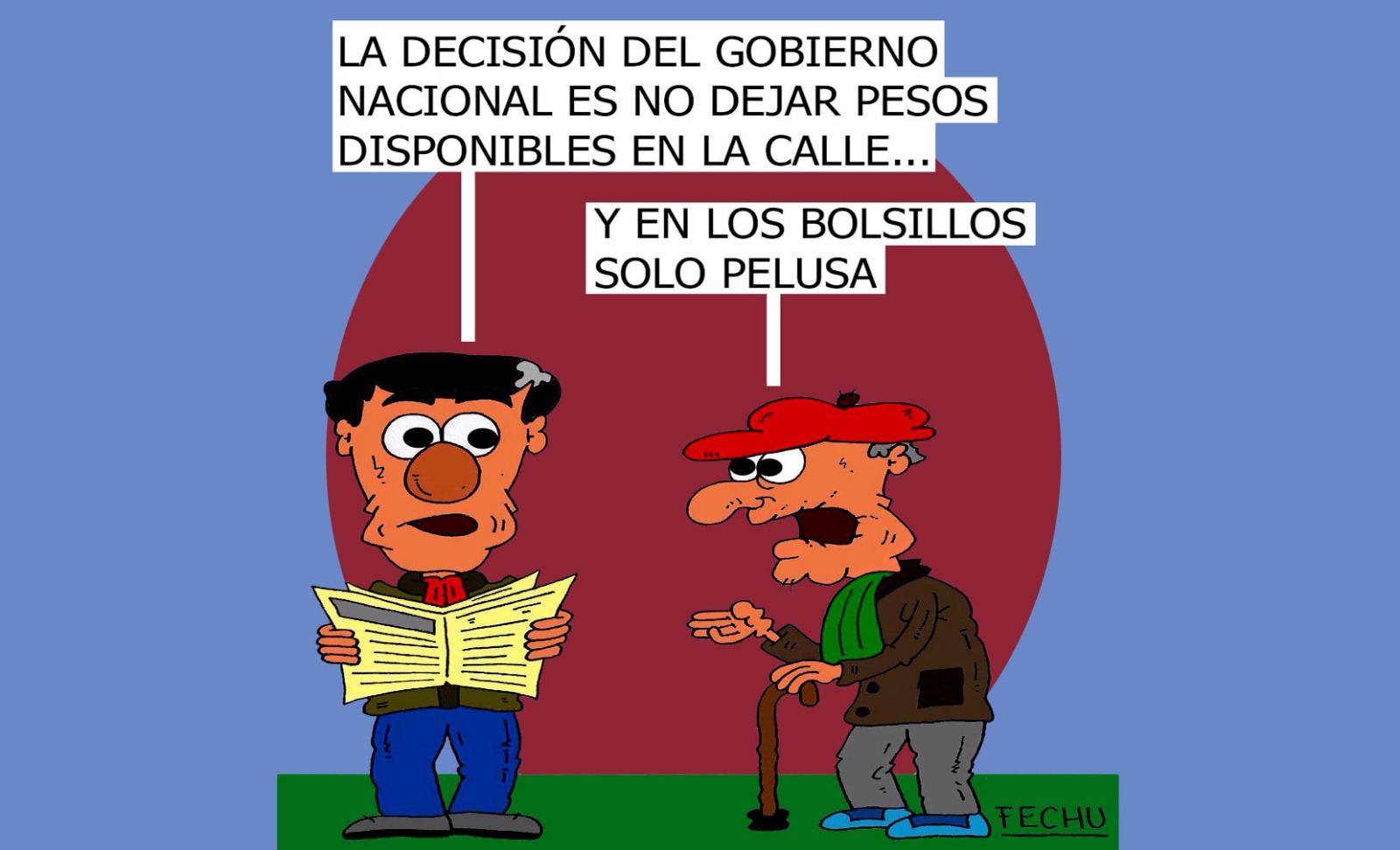 Solo queda la pelusa…