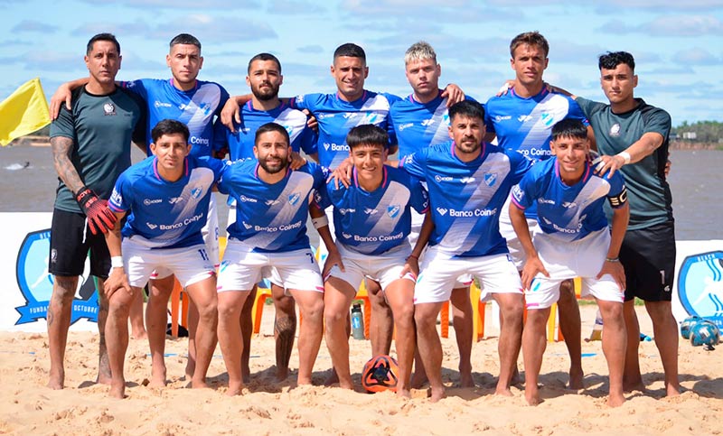 Argentino se prepara para disputar la Libertadores de fútbol playa