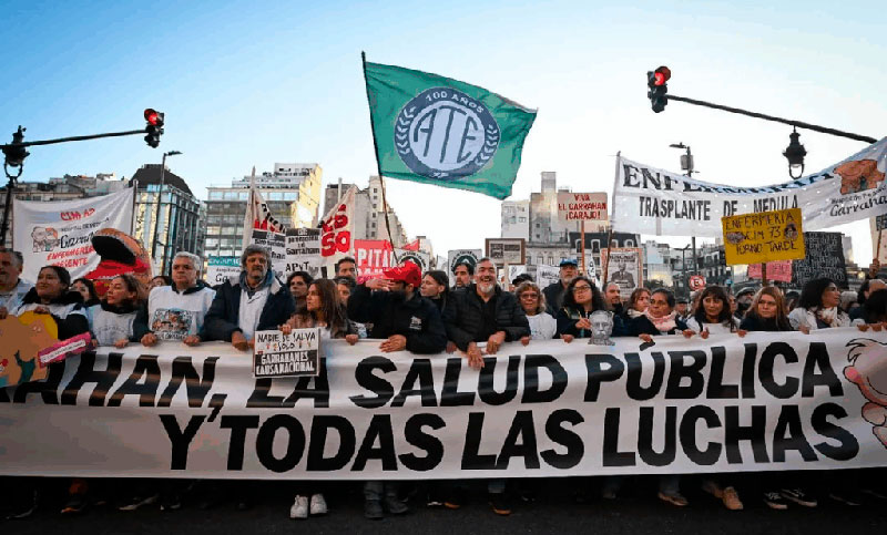 Tras los vetos de Milei: trabajadores del Estado anunciaron un paro y movilización