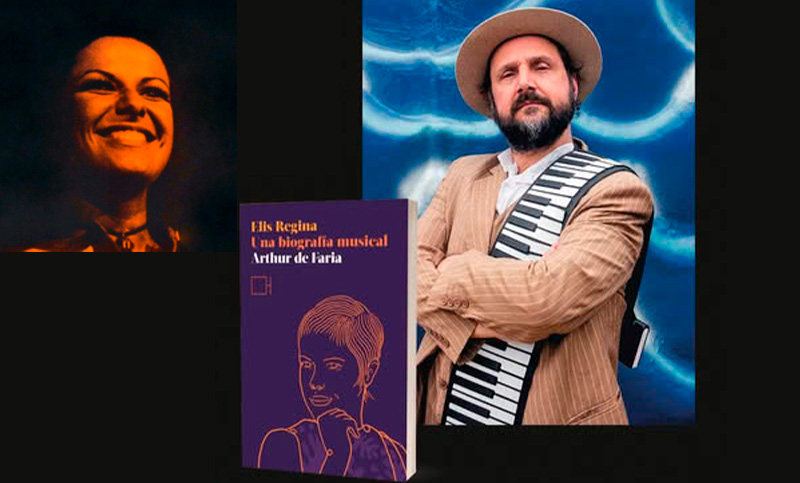 Arthur de Faria llegará a Rosario para presentar su libro “Elis Regina” y ofrecer un concierto