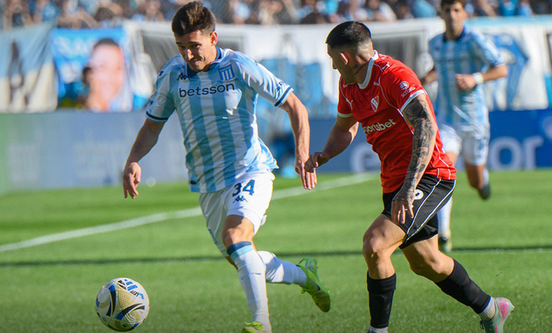Clásico empate entre Racing e Independiente