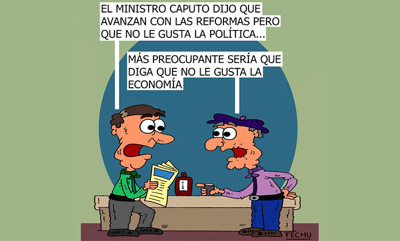 Reformas sí, política no