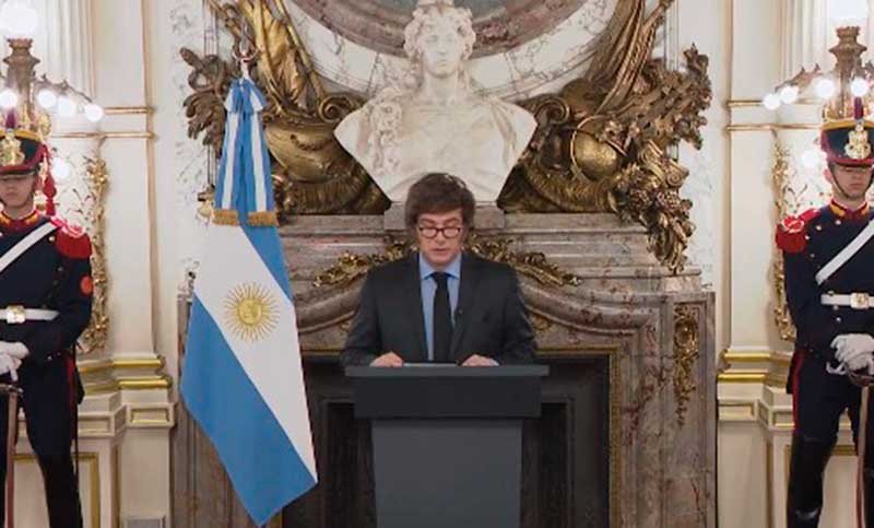 Con guiño al FMI, Milei presentó el Presupuesto 2026: defensa del equilibrio fiscal y «menor nivel de gasto de los últimos 30 años»