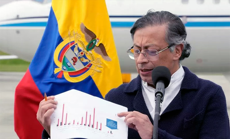 El presidente de Colombia advierte que su Gobierno no adoptará la política antidrogas que busca imponer Estados Unidos