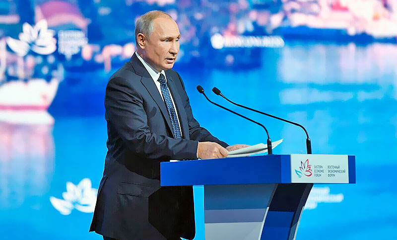 Putin dice que seguridad de Ucrania no puede garantizarse sin considerar la de Rusia