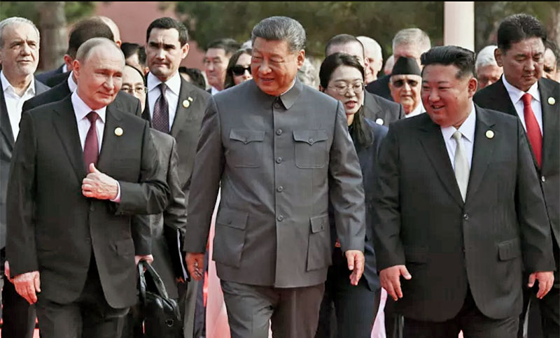Con Xi, Putin y Kim Jong-un: China conmemora el 80º aniversario del fin de la Segunda Guerra Mundial