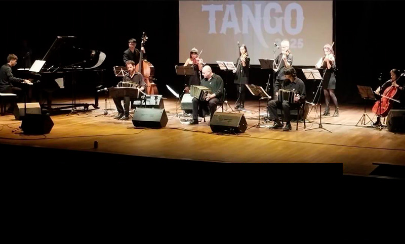 «Tangos de hoy y de siempre» con la Orquesta de Carlos Quilici