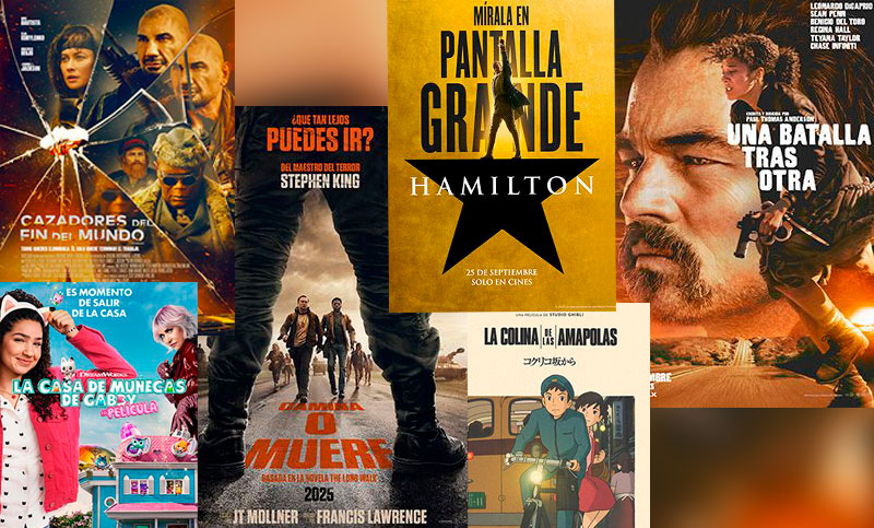 Bien variadito: jueves de estrenos con opciones para todos los gustos