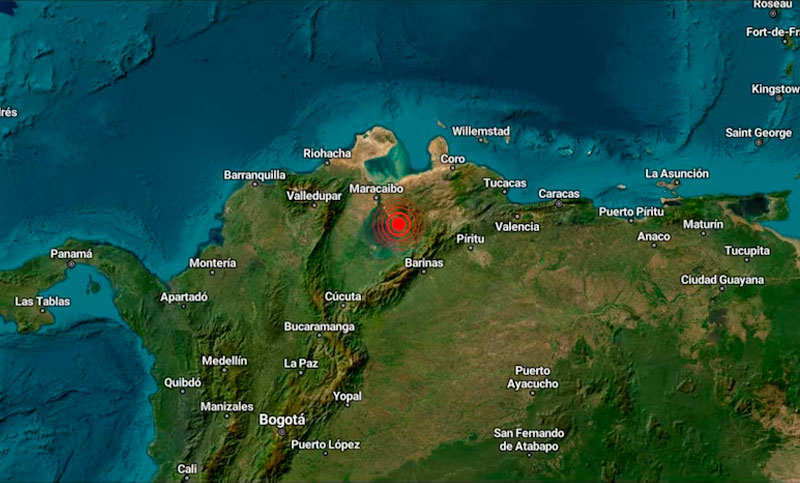 Un sismo de magnitud 6 ​​sacude el oeste de Venezuela y repercute en Caracas