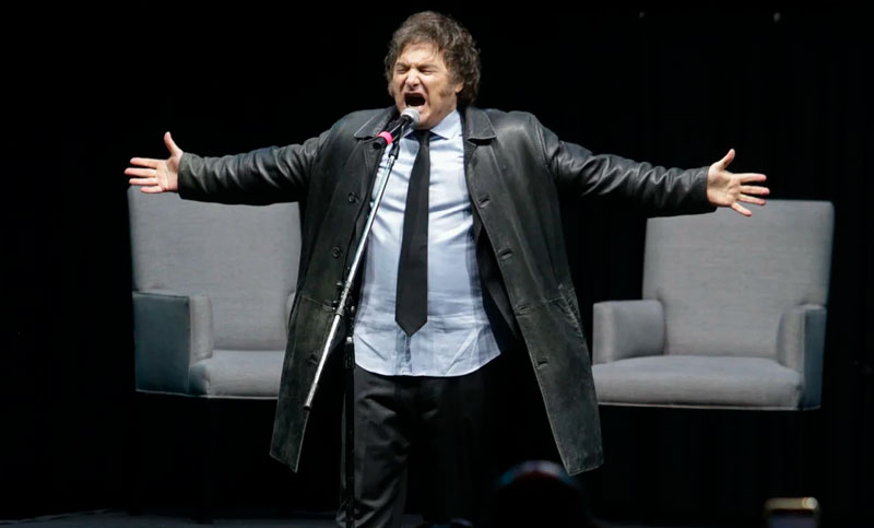 Milei protagonizará un show musical para presentar su nuevo libro “La construcción del milagro”