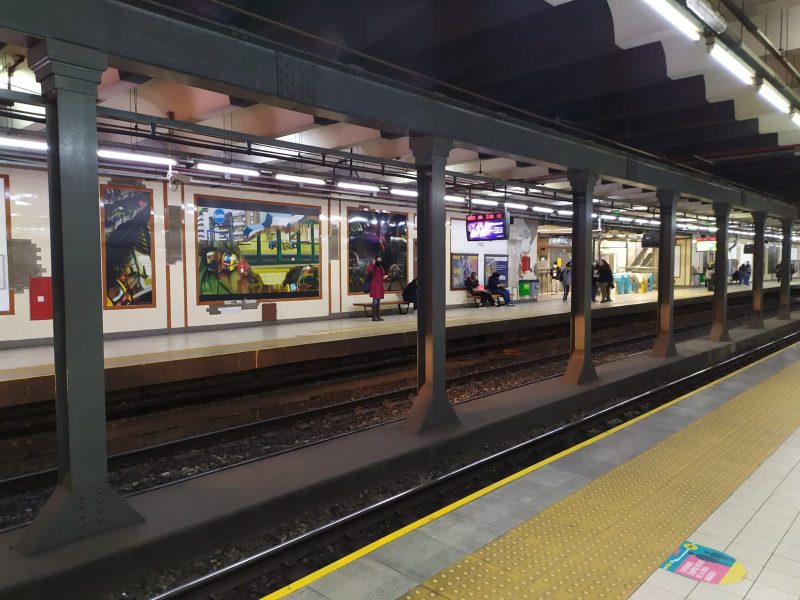 Pintar en los subterráneos con el objetivo de armar una Comunidad