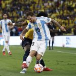 Sin Messi, Argentina cayó 1 a 0 frente a Ecuador en el último partido por Eliminatorias